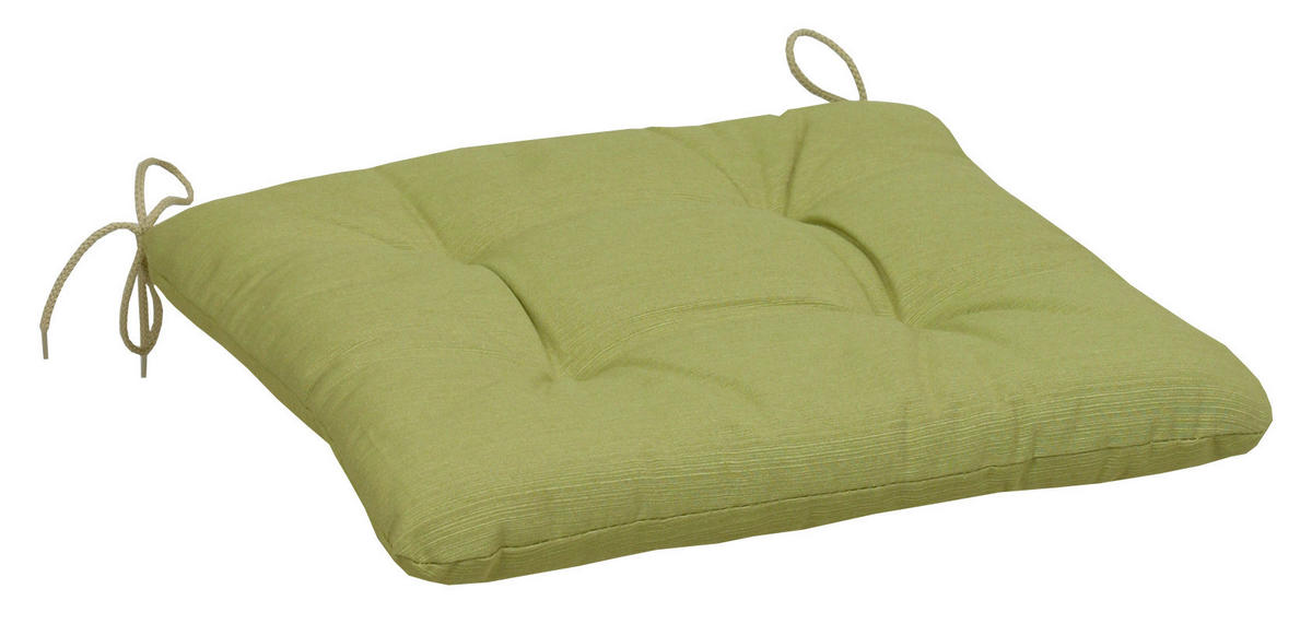 SITZKISSEN   38/5/38 cm  - Grün, KONVENTIONELL, Textil (38/5/38cm)