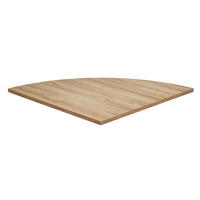 ECKVERBINDUNGSPLATTE - Alteiche, MODERN, Holzwerkstoff (80,0/2,2/80,0cm) - Carryhome
