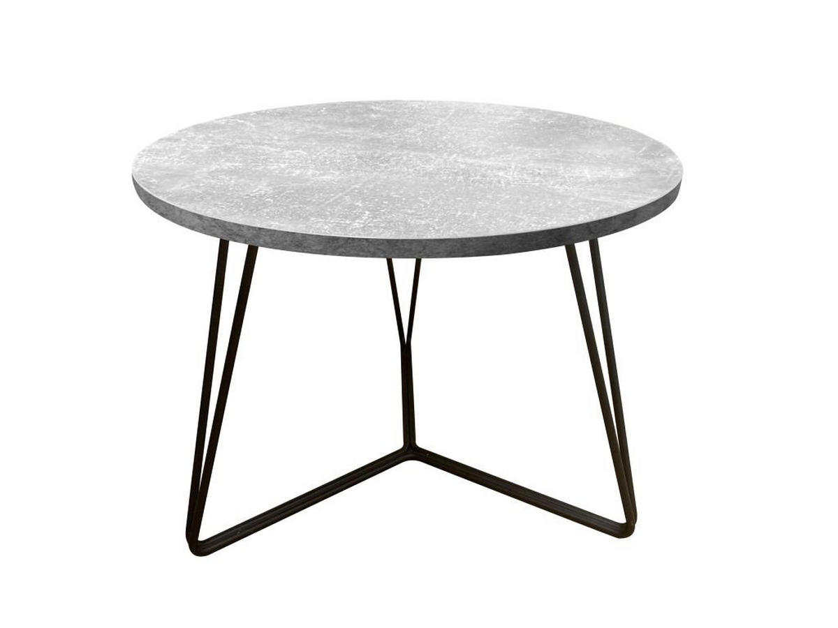 KLUB STOLIĆ siva  metal, drvni materijal  - siva/crna, Moderno, drvni materijal/metal (50/44cm)