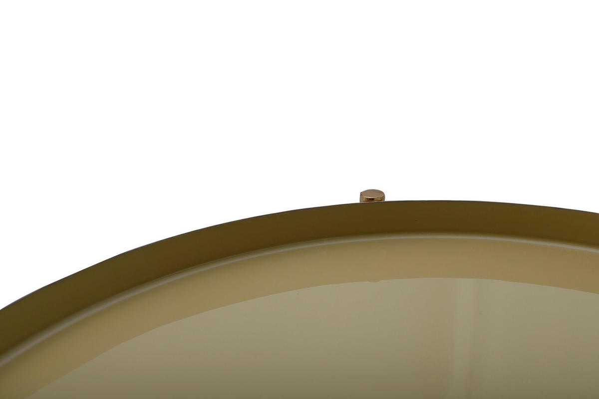 BEISTELLTISCH in Metall 25/25/60 cm  - Goldfarben, Design, Metall (25/25/60cm) - Kayoom