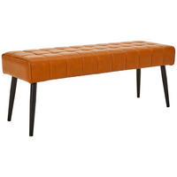 KLOP, kovina, tekstil črna, barve konjaka  - črna/barve konjaka, Trend, kovina/tekstil (113/45/38cm) - Xora