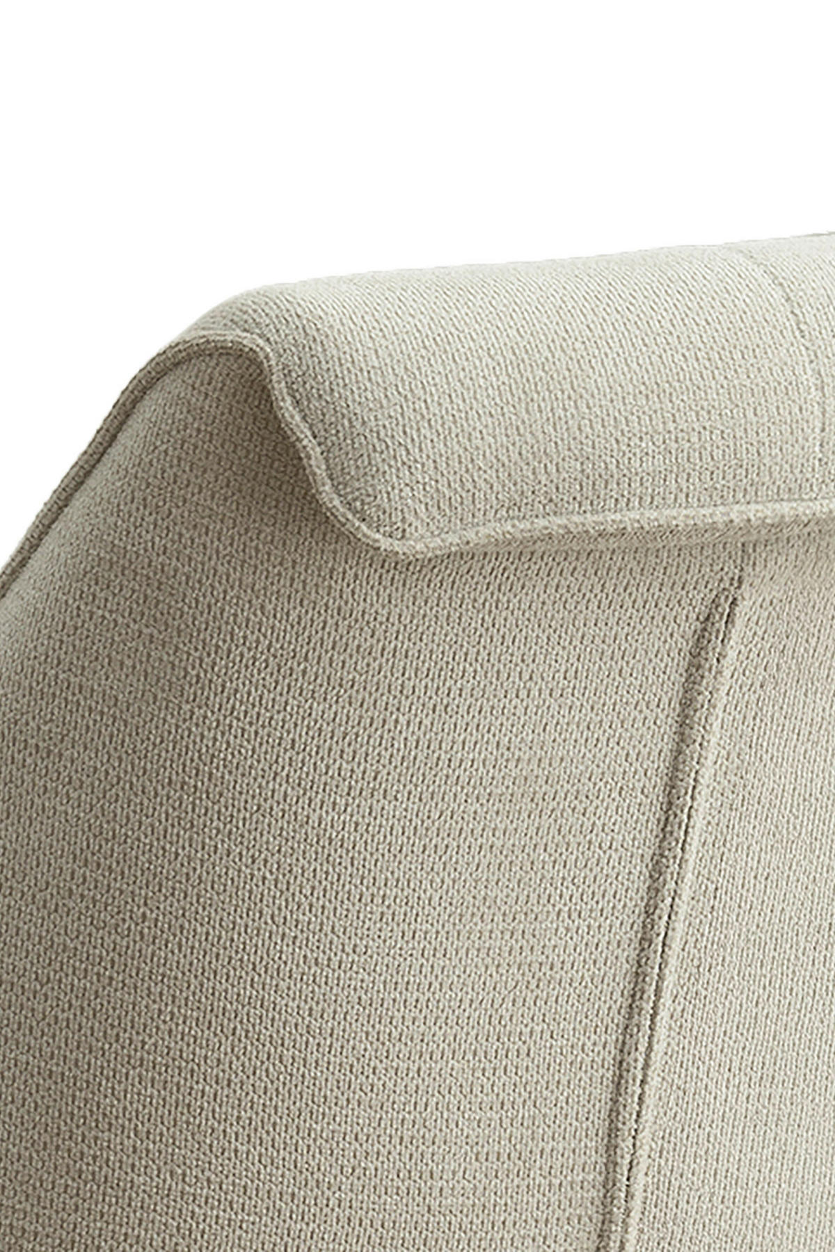 ARMLEHNSTUHL-SET 2 Stück Sitzfläche 360° drehbar Struktur  Beige  - Beige/Schwarz, MODERN, Textil/Metall (65/87/67cm) - MID.YOU