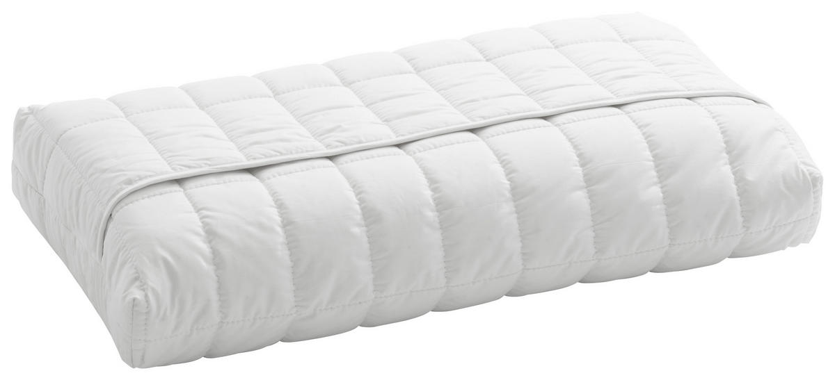 NACKENSTÜTZKISSEN 50/70 cm  - Weiss, Basics, Textil (50/70cm) - Billerbeck