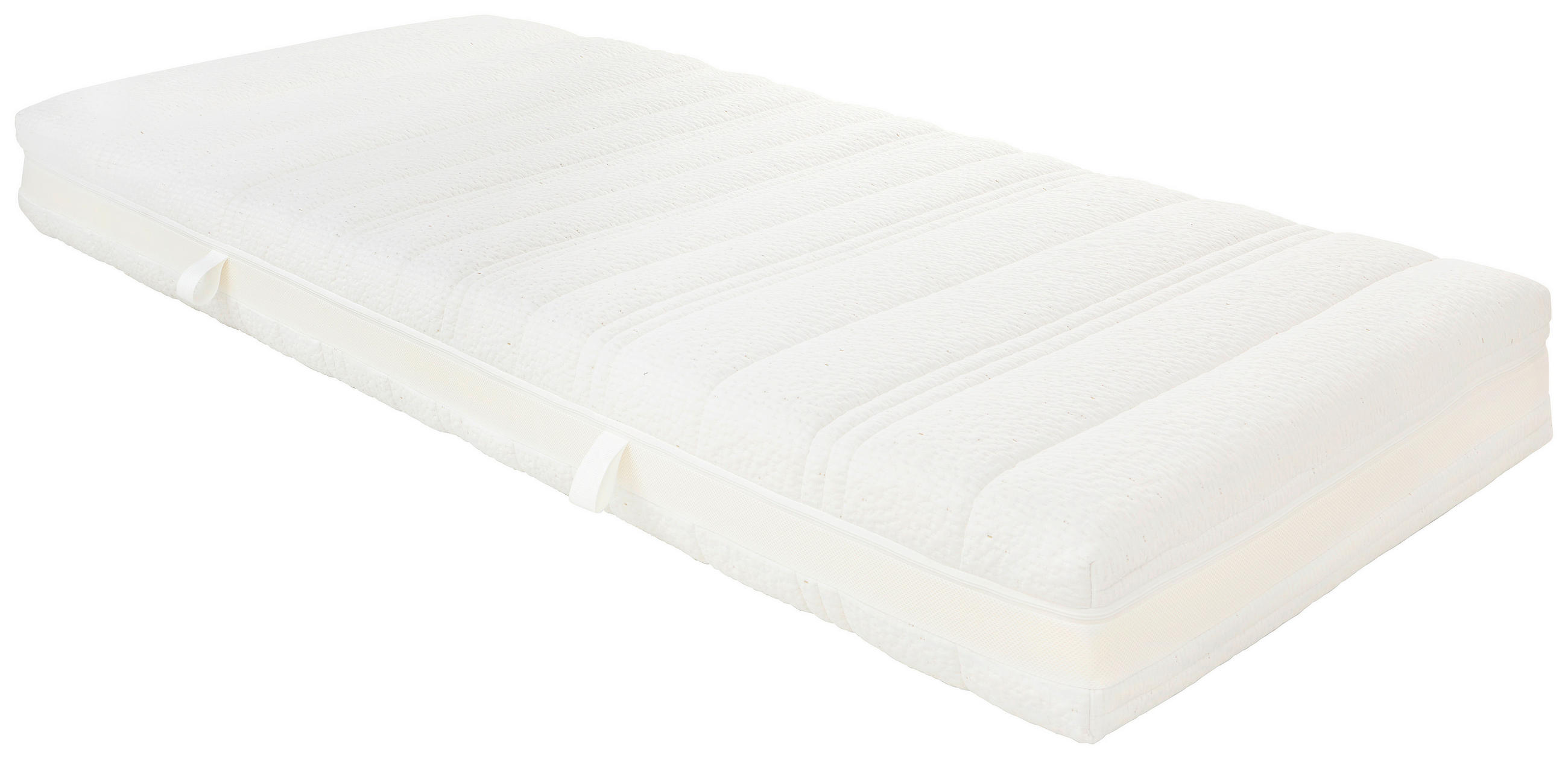 Kaltschaummatraze MATRIX 90/200 cm, Höhe ca.: 21 cm, H3 = fest, 7-Zonen - Weiß, Textil (90/200cm) - Sembella