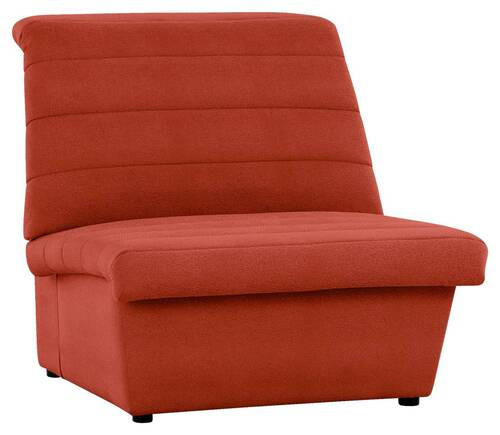 SESSEL Webstoff Orange - Schwarz/Orange, Design, Kunststoff/Textil (92/92/103cm) - LOOKS by W.Joop