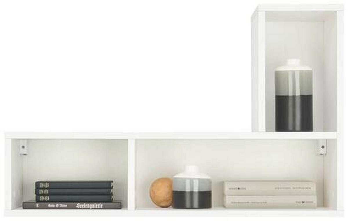 VÄGGHYLLPLAN 80/50/25 cm  - vit, Design, trämaterial (80/50/25cm) - Best Price