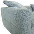 ECKSOFA  in Chenille Mintgrün  276/170 cm  - Schwarz/Mintgrün, KONVENTIONELL, Kunststoff/Textil (276/170cm) - Carryhome