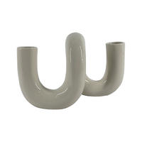 VASE 15.1 cm  - Beige, Basics, Keramik (22,3/12,2/15,1cm) - Ambia Home