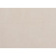ECKBANK 185/160 cm  in Creme, Edelstahlfarben  - Edelstahlfarben/Creme, Design, Textil/Metall (185/160cm) - Dieter Knoll