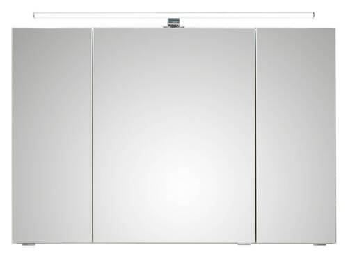ZRCADLOVÁ SKŘÍŇKA, barvy dubu, 105/70/16 cm - barvy dubu, Konvenční, kompozitní dřevo/sklo (105/70/16cm) - Xora