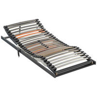 LATTENROST 80/200 cm Kopfteil, Fußteil, Mittelzone verstellbar,  - Anthrazit/Orange, Basics, Holz (80/200cm) - Dieter Knoll