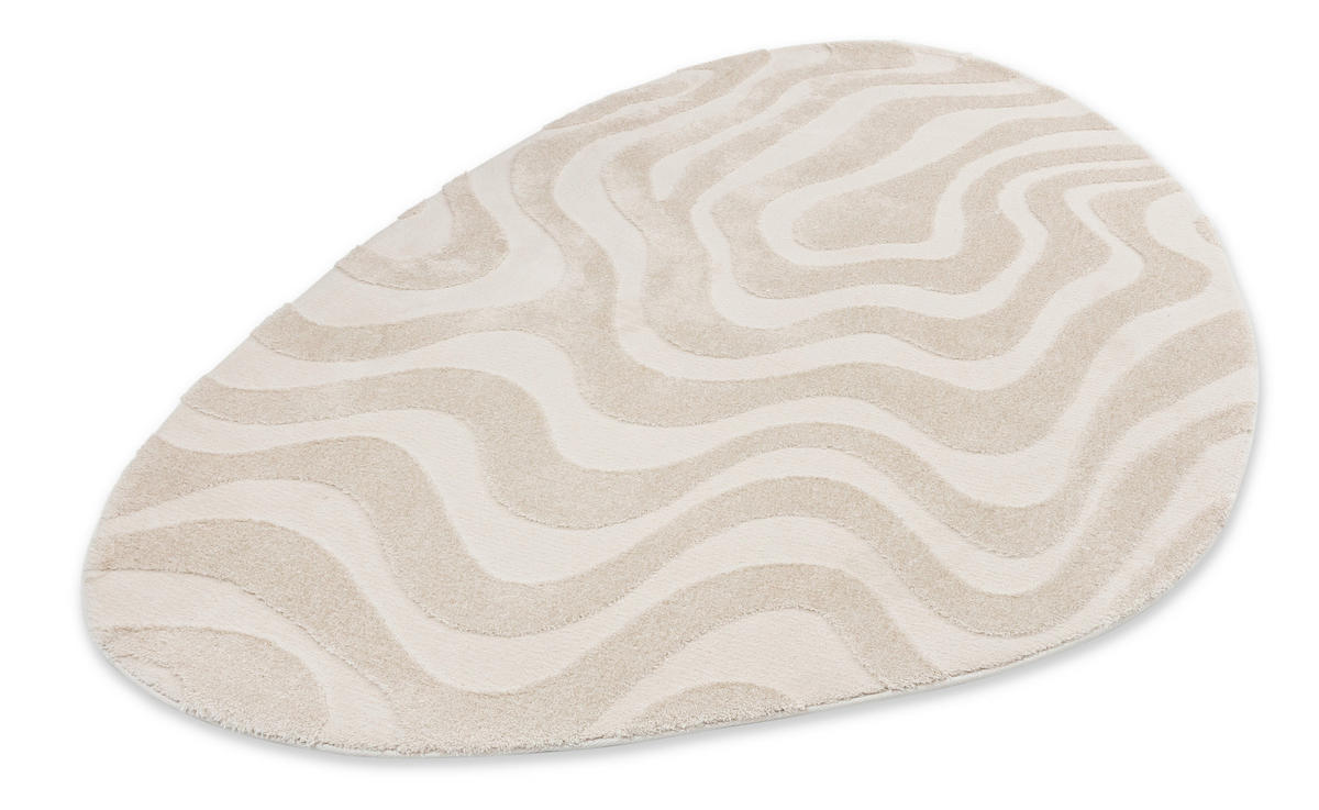 WEBTEPPICH 160/230 cm Blaze Weiß  - Weiß, Design, Textil (160/230cm) - Schöner Wohnen