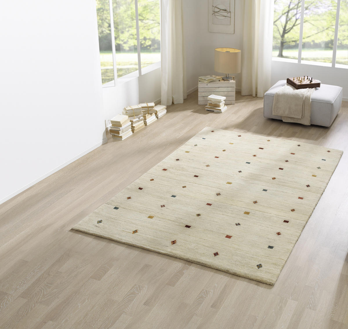 ORIENTÁLNY KOBEREC, 120/180 cm, krémová - krémová, Lifestyle, textil (120/180cm) - Cazaris
