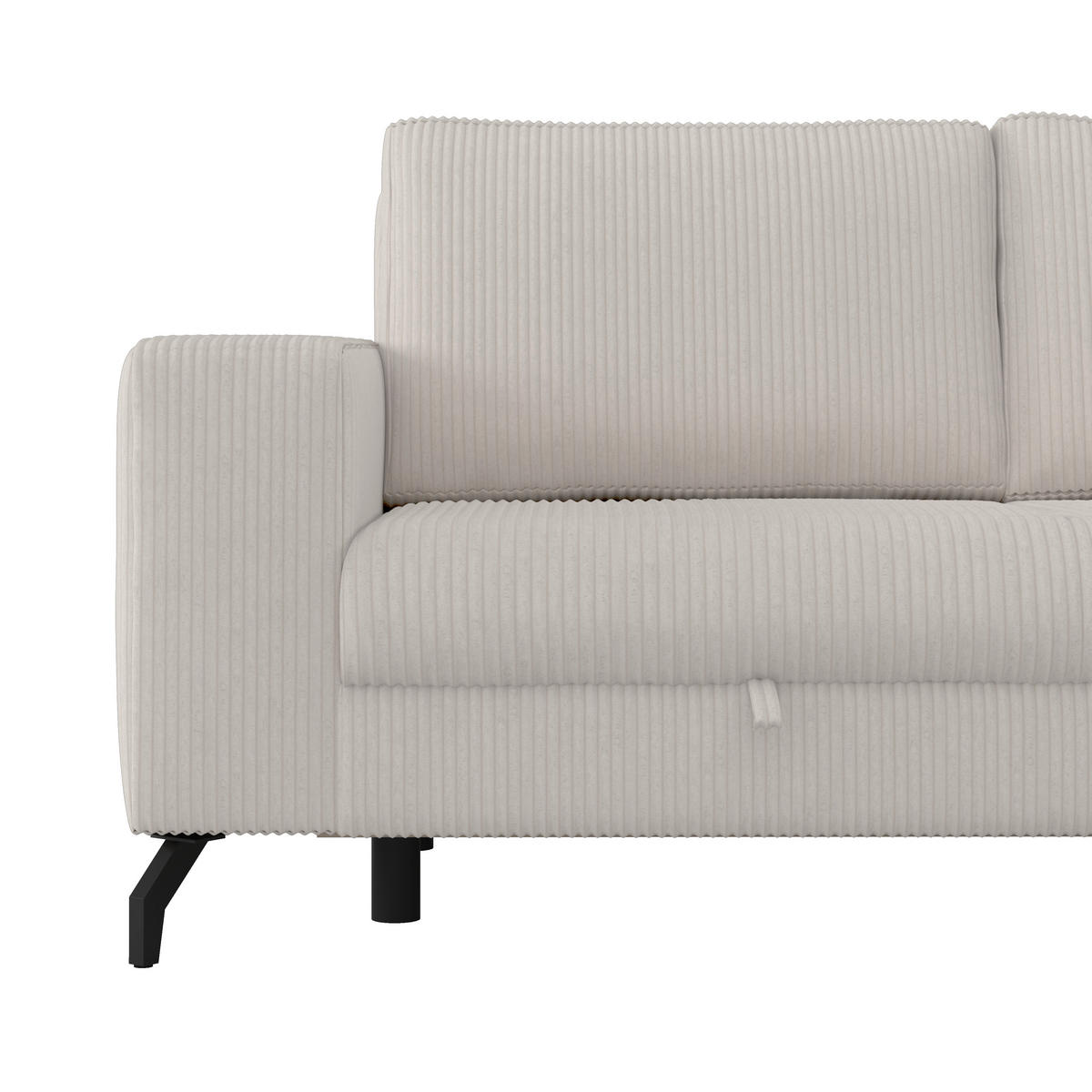 ECKSOFA Perlmutt  - Perlmutt, Trend, Textil (290/178cm) - P & B
