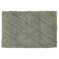 BADEMATTE Grün 60/90 cm  - Grün, Textil (60/90cm) - Esposa