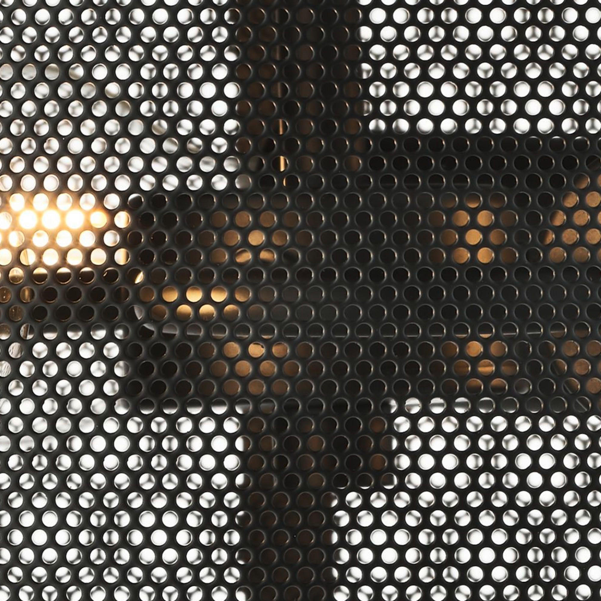 SVJETILJKA STROPNA Fishnet - crna, Design, metal (45/45/21cm)