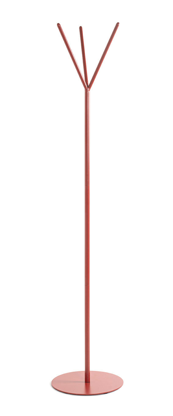 KLEIDERSTÄNDER in Rot 35/173/35 cm   - Rot, Design, Metall (35/173/35cm)