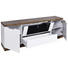 TV-ELEMENT 180/61,5/39 cm - Eichefarben/Alufarben, Design, Glas/Holzwerkstoff (180/61,5/39cm) TV-ELEMENT 180/61,5/39 cm - Eichefarben/Alufarben, Design, Glas/Holzwerkstoff (180/61,5/39cm)