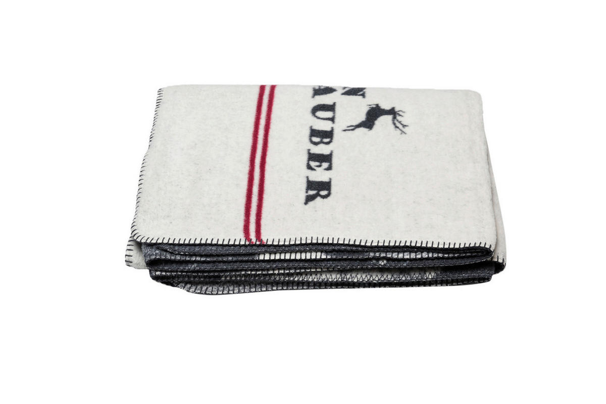 WOHNDECKE 150/200 cm  - Weiß, KONVENTIONELL, Textil (150/200cm) - David Fussenegger