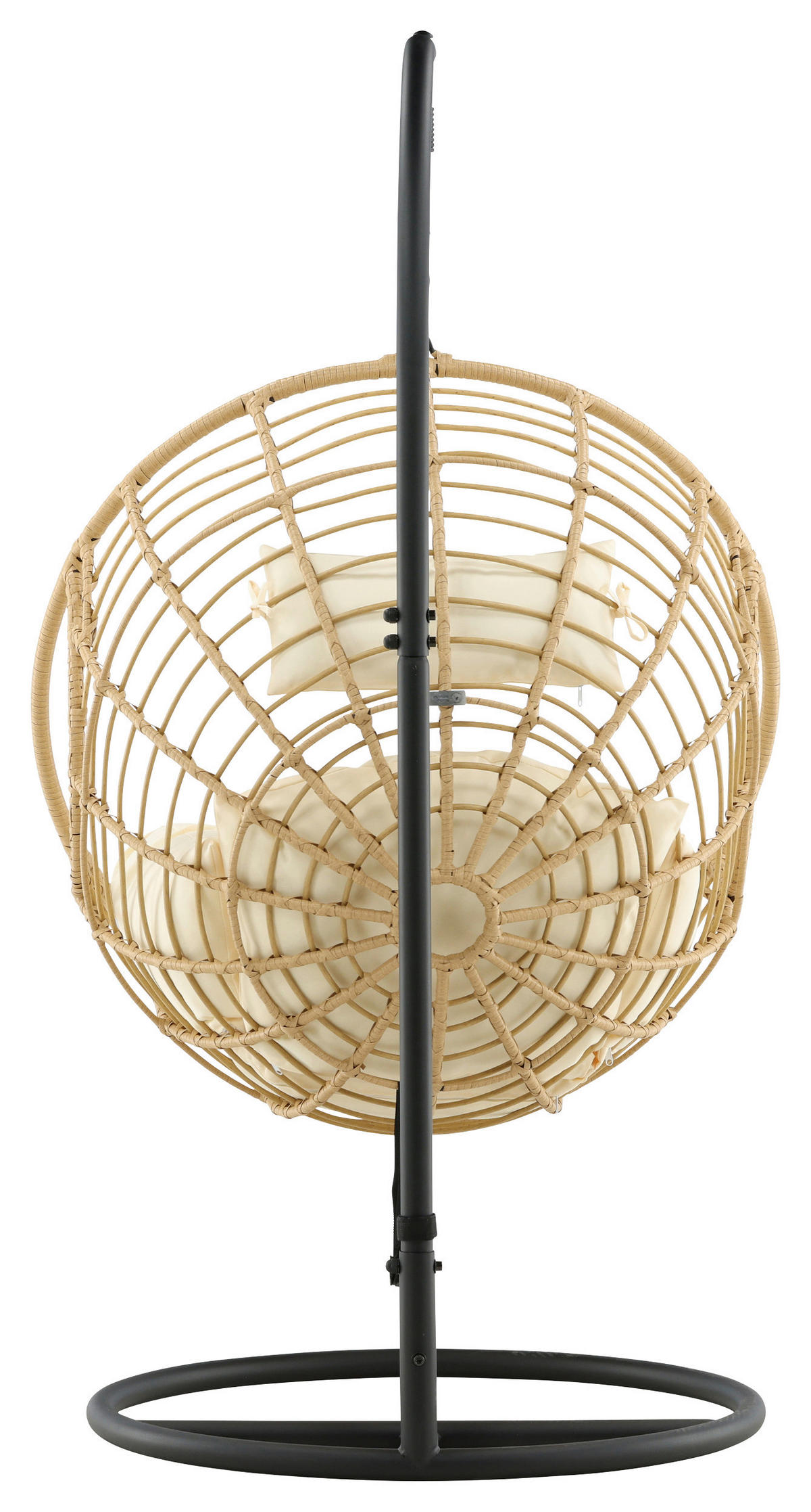 HÄNGESESSEL 105/186/160 cm  - KONVENTIONELL, Holz (105/186/160cm) - Gardenson