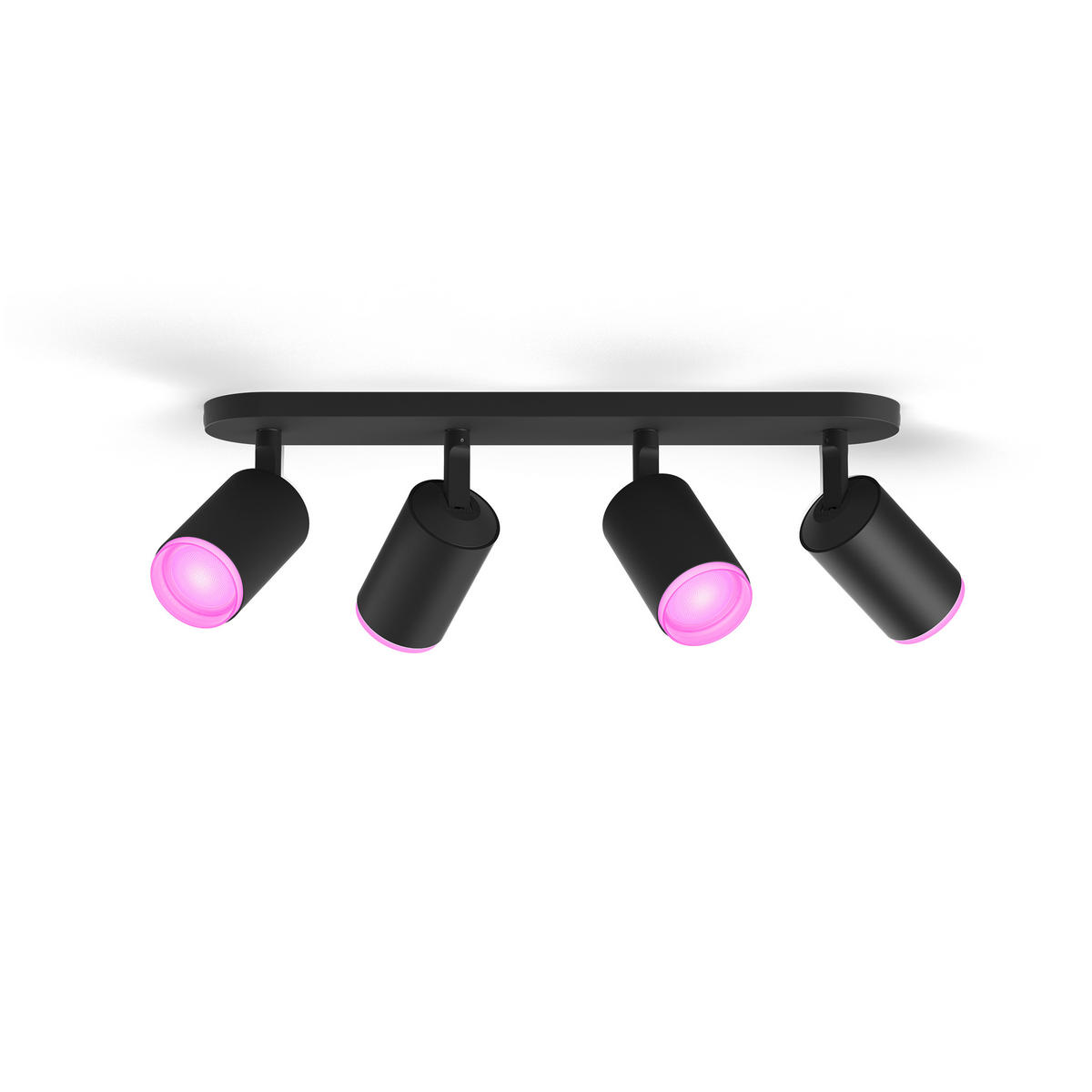 LED-SPOTKOPF Fugato 42,5/8/15,3 cm  - Schwarz, Design, Metall (42,5/8/15,3cm) - Philips HUE