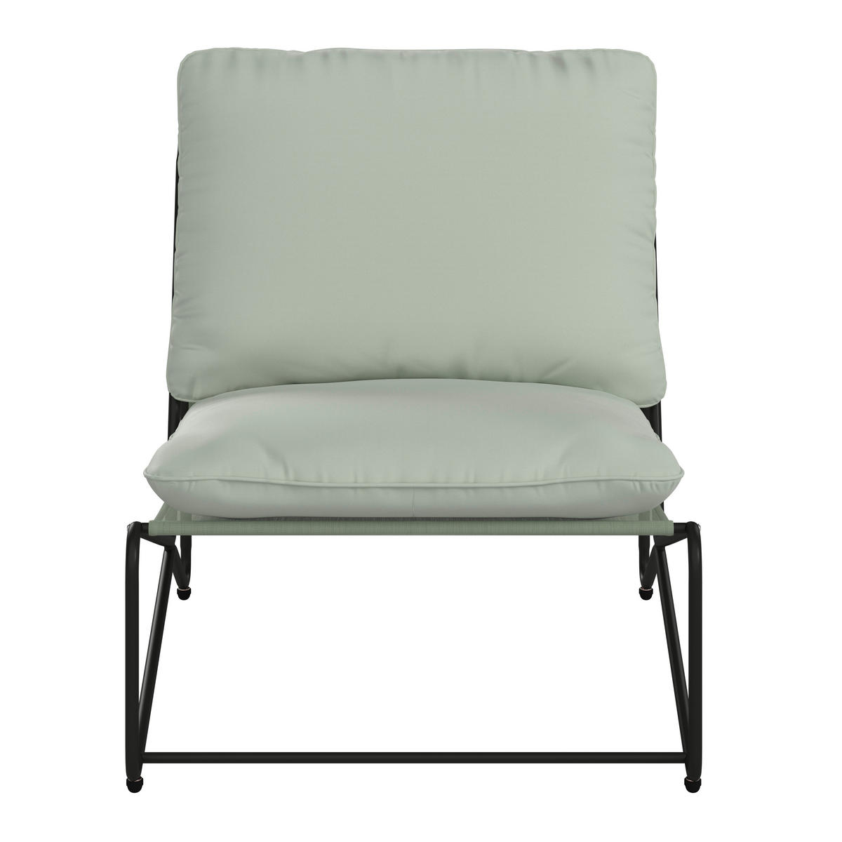 FAUTEUIL DE LOUNGE  - Anthrazit/Schwarz, Modern, Kunststoff/Textil (75/76/89cm) - Ambia Garden