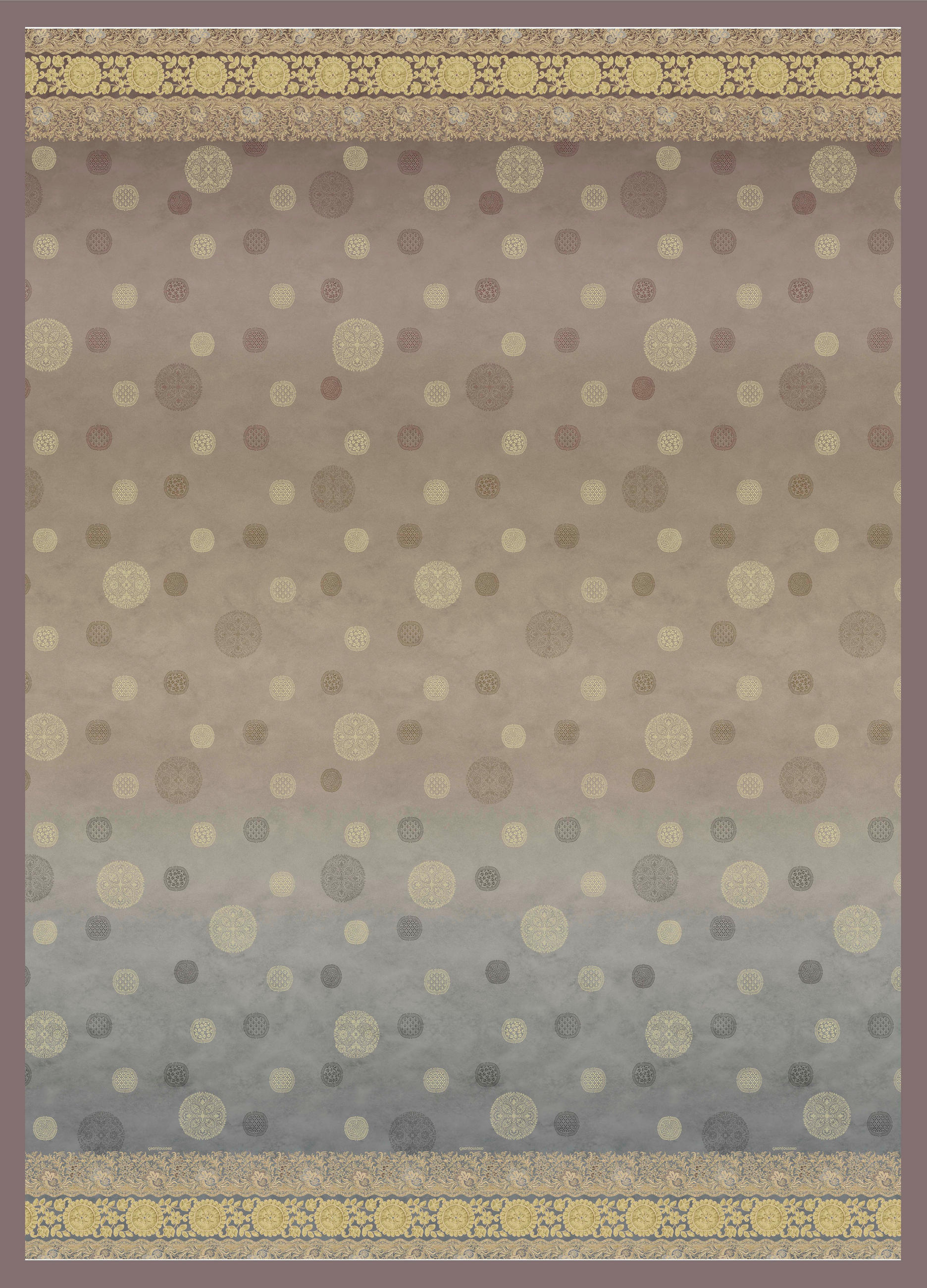 ODEJA   180/250 cm       siva  - siva, Konvencionalno, tekstil (180/250cm) - Bassetti