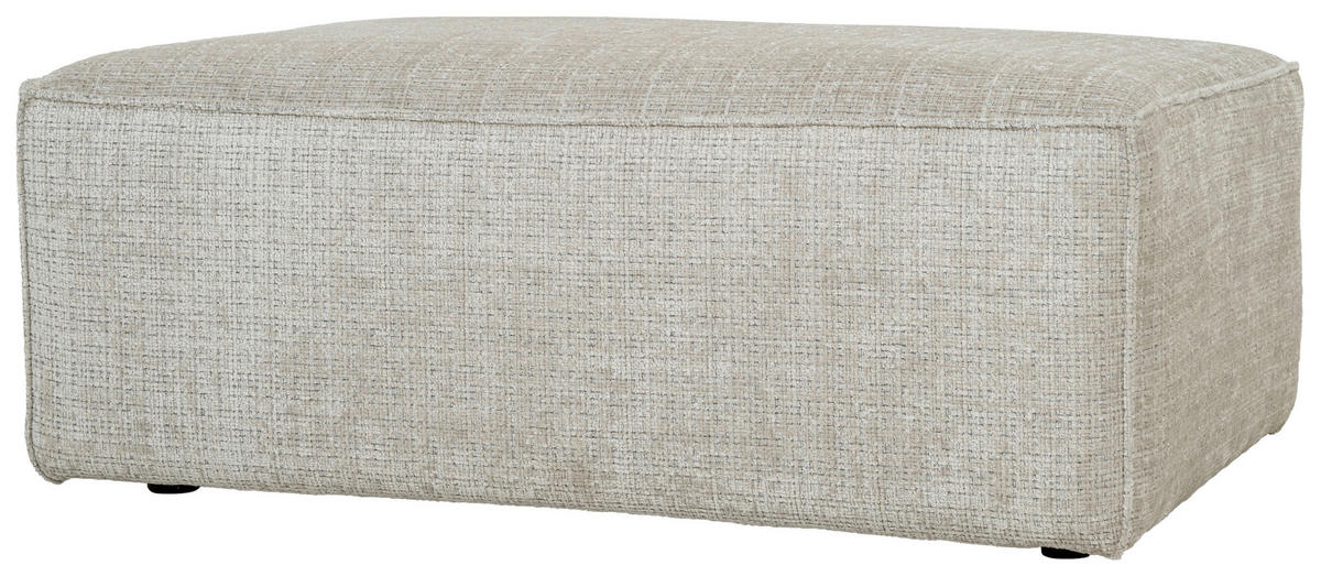 PALL i trä, metall, textil beige  - beige/svart, Klassisk, metall/trä (100/70/96cm) - Niels Andersson