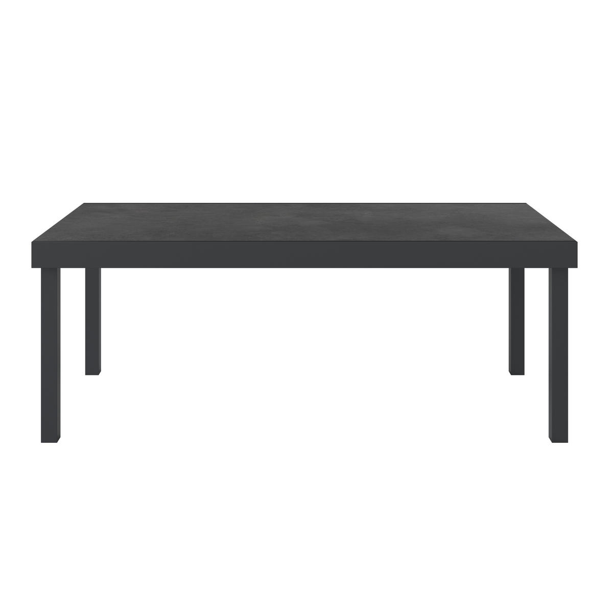 STOL VRTNI     antracit  metal, plastika  - antracit, Moderno, metal/plastika (200/320/75/100cm) - Ambia Garden