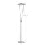 LED-STEHLEUCHTE - Nickelfarben, LIFESTYLE, Metall (29/29/180cm) LED-STEHLEUCHTE - Nickelfarben, LIFESTYLE, Metall (29/29/180cm)