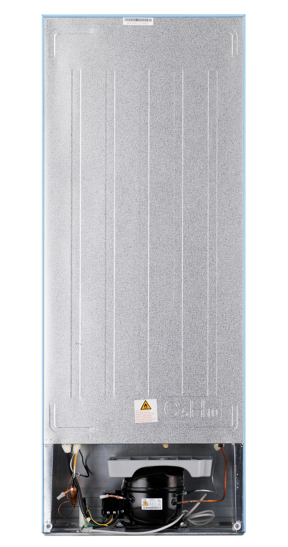 KÜHL-GEFRIER-KOMBINATION 54/143/54,5 cm GK210-2 LB  - Hellblau, Trend, Kunststoff/Metall (54/143/54,5cm) - PKM