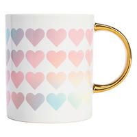 KAFFEETASSE Paris Hilton 450 ml  - Rosa, Basics, Keramik (450ml) - Paris Hilton