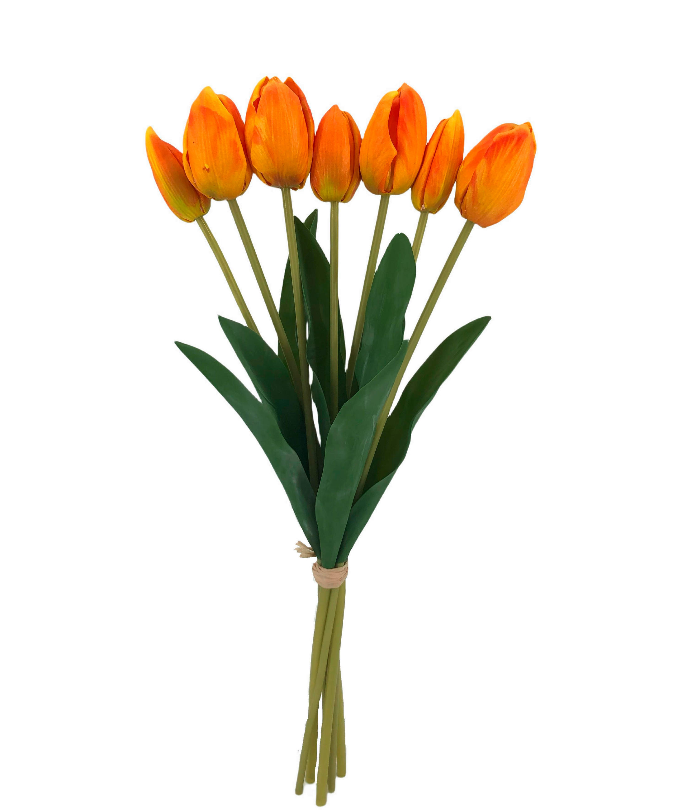 KUNSTPFLANZE  - Orange, Basics, Kunststoff (ca. 48 cm cm)