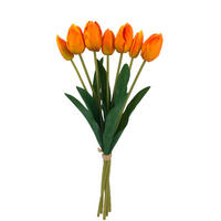 KUNSTPFLANZE  - Orange, Basics, Kunststoff (ca. 48 cm cm)