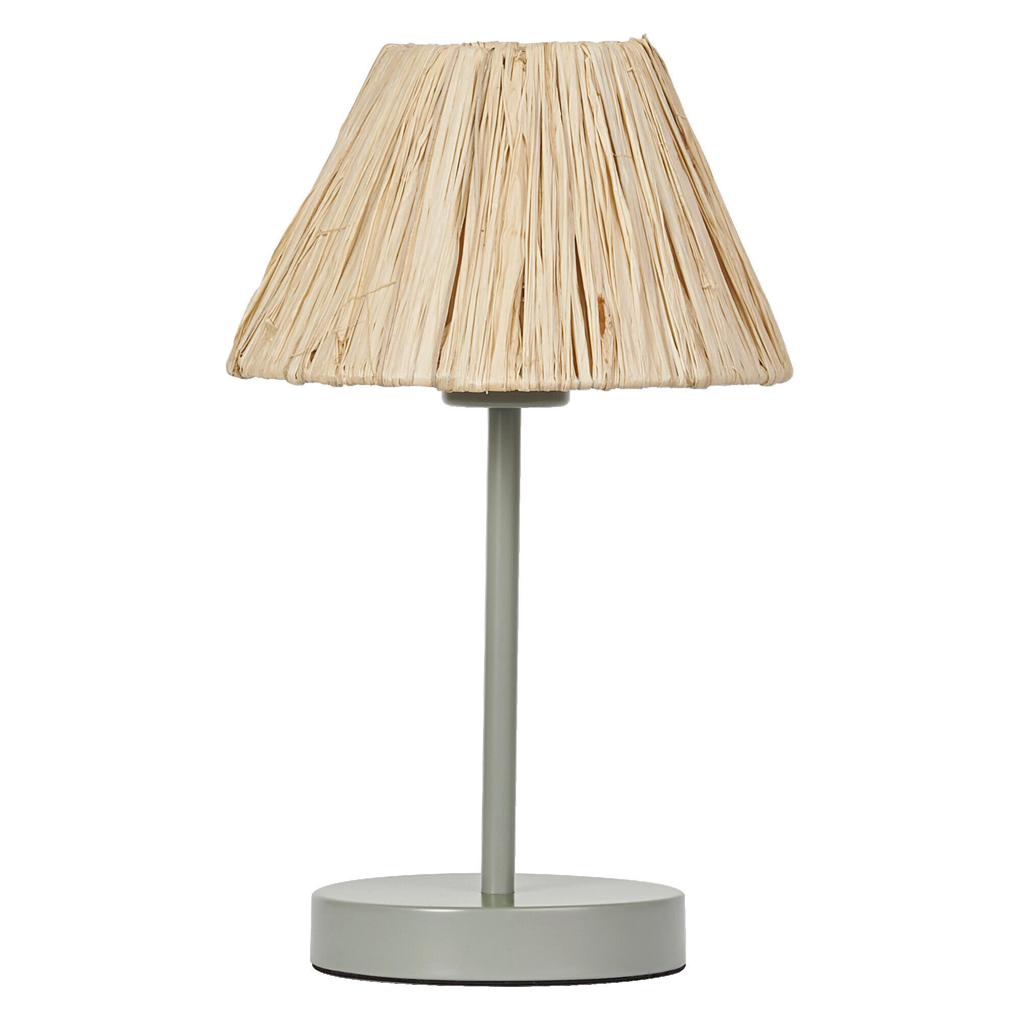 TISCHLEUCHTE 20/33 cm   - Natur, Naturmaterialien/Metall (20/33cm) - Osram