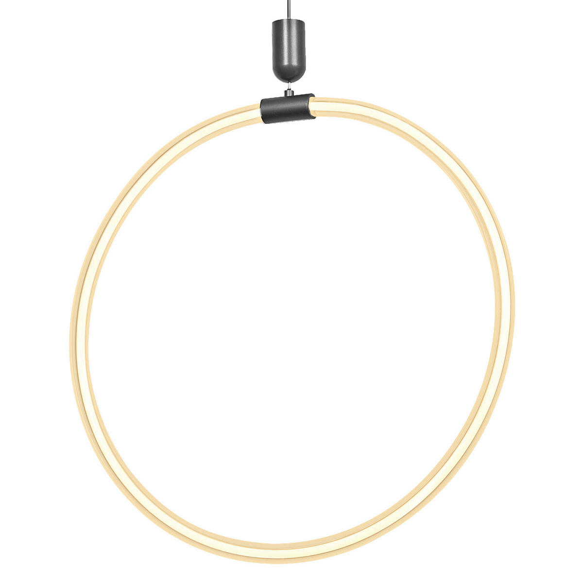 LED-HÄNGELEUCHTE 49.8/70 cm  - Dunkelgrau, Design, Kunststoff (49.8/70cm) - Osram