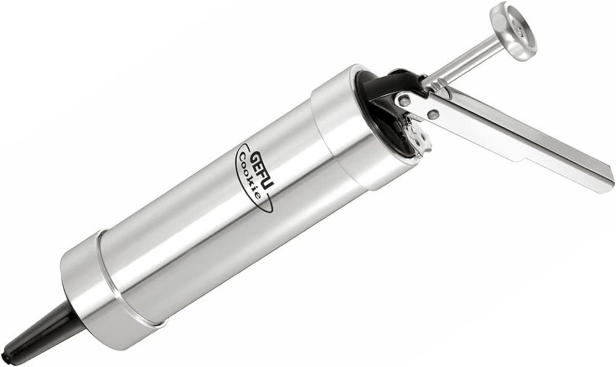 GEBÄCKPRESSE - Transparent/Silberfarben, Basics, Kunststoff/Metall (16/5,4/21cm) - Gefu