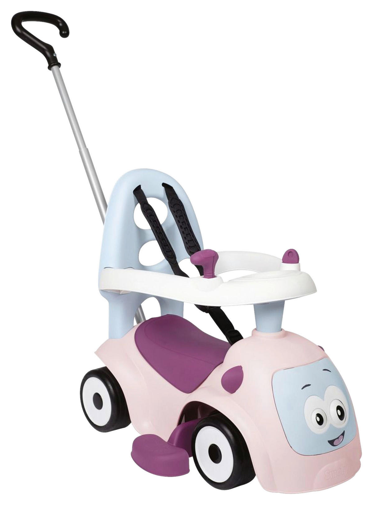 RUTSCHFAHRZEUG   - Hellrosa, Basics, Kunststoff (28,60/60/38,40cm) - SMOBY