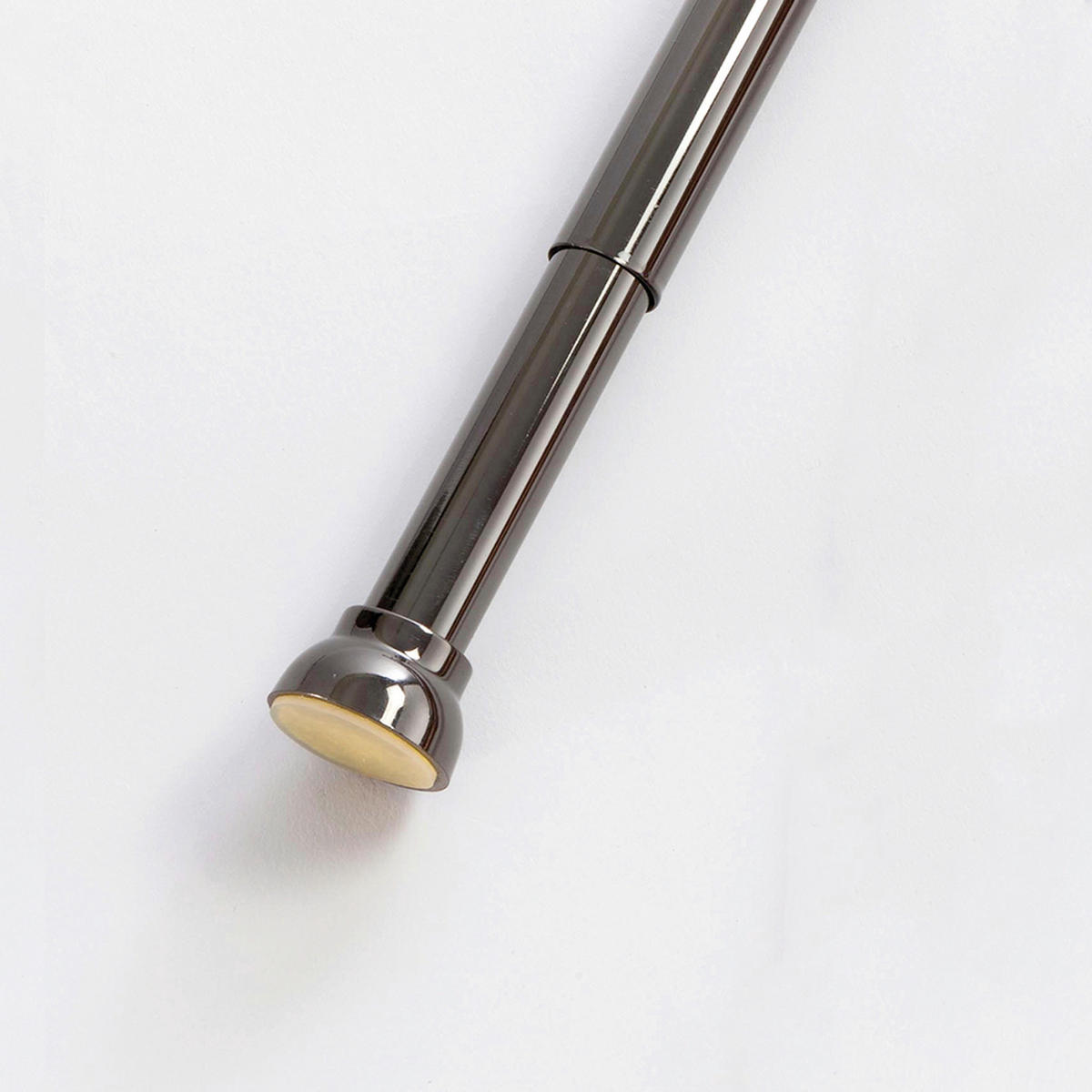 DUSCHVORHANGSTANGE KRETA 75-125 cm  - Schwarzchrom, Basics, Metall (75-125cm) - Spirella