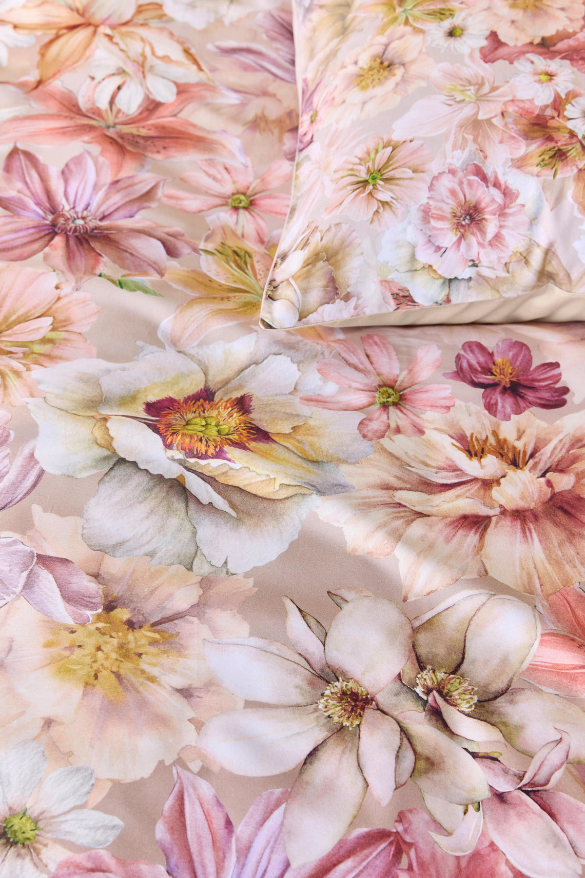 WENDEBETTWÄSCHE Fransaro Satin 140/200 cm  - Multicolor, KONVENTIONELL, Textil (140/200cm) - Novel