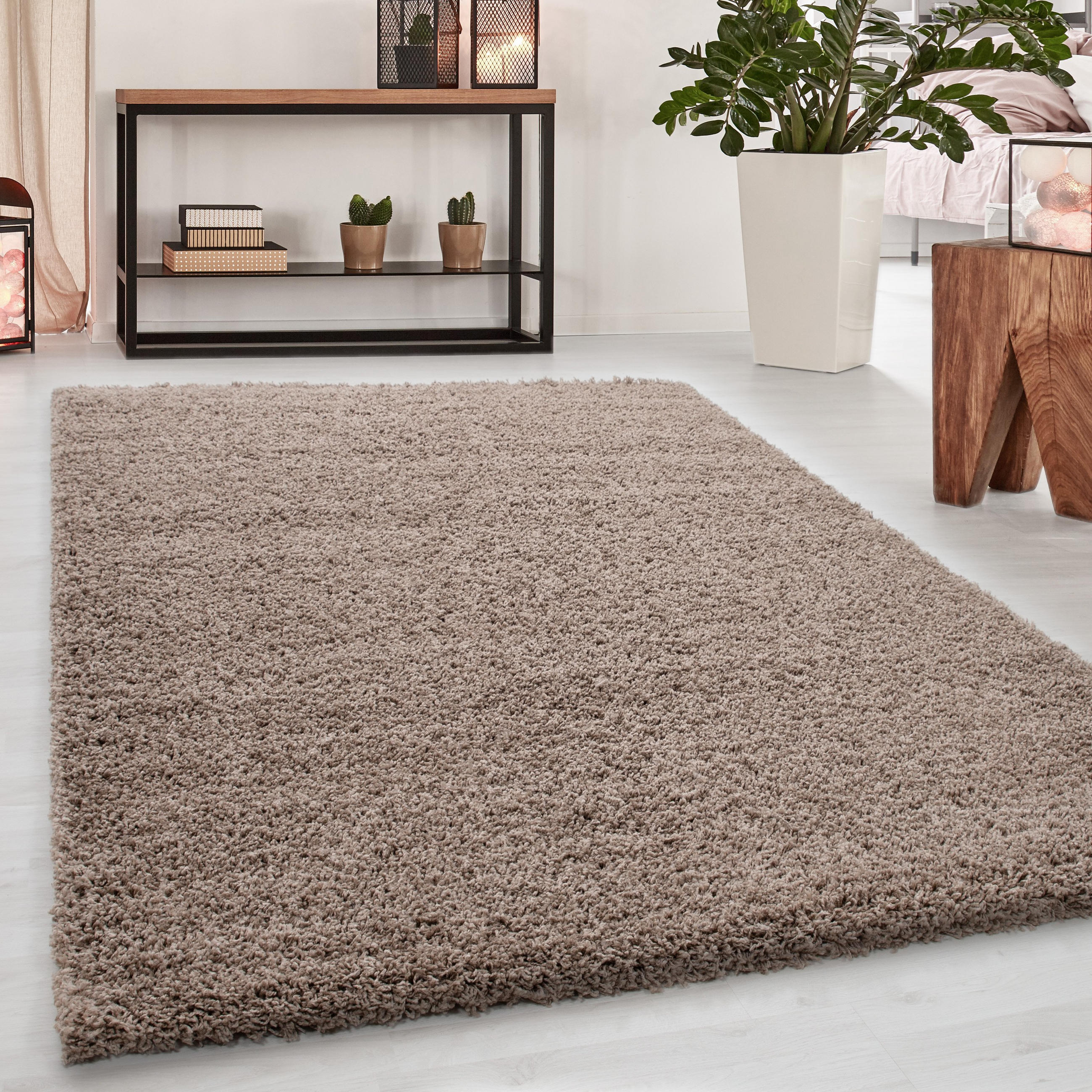 HOCHFLORTEPPICH 120/170 cm Dream Beige  - Beige, KONVENTIONELL, Textil (120/170cm) - Novel