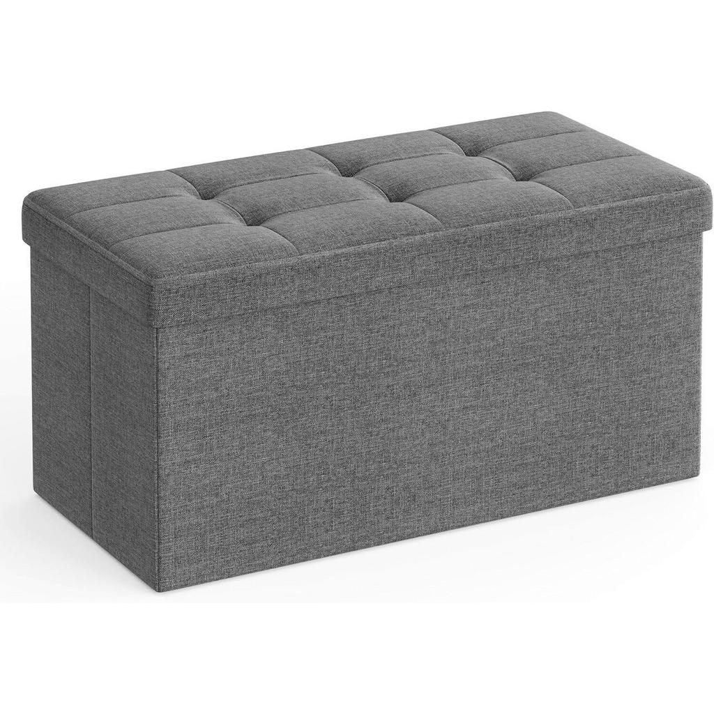 ÚLOŽNÝ BOX NA SEDENIE, textil, kompozitné drevo, 78/38/38 cm
