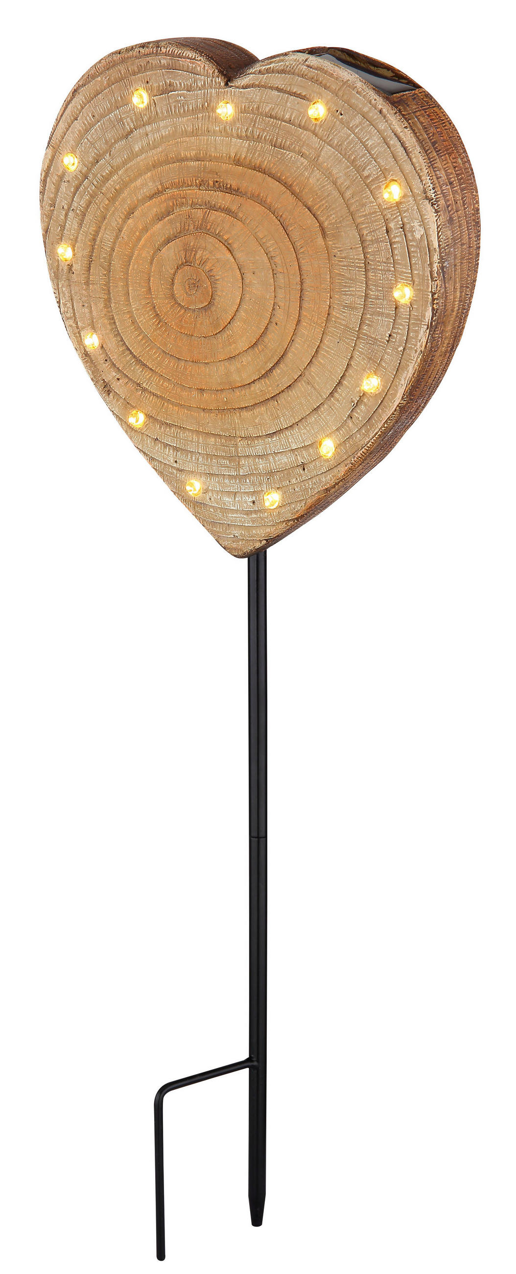 SOLCELLSLAMPA 19/9,5/50 cm - svart/ekfärgad, Lifestyle, metall/plast (19/9,5/50cm) - Ambia Garden