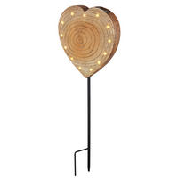 SOLCELLSLAMPA 19/9,5/50 cm   - svart/ekfärgad, Lifestyle, metall/plast (19/9,5/50cm) - Ambia Garden