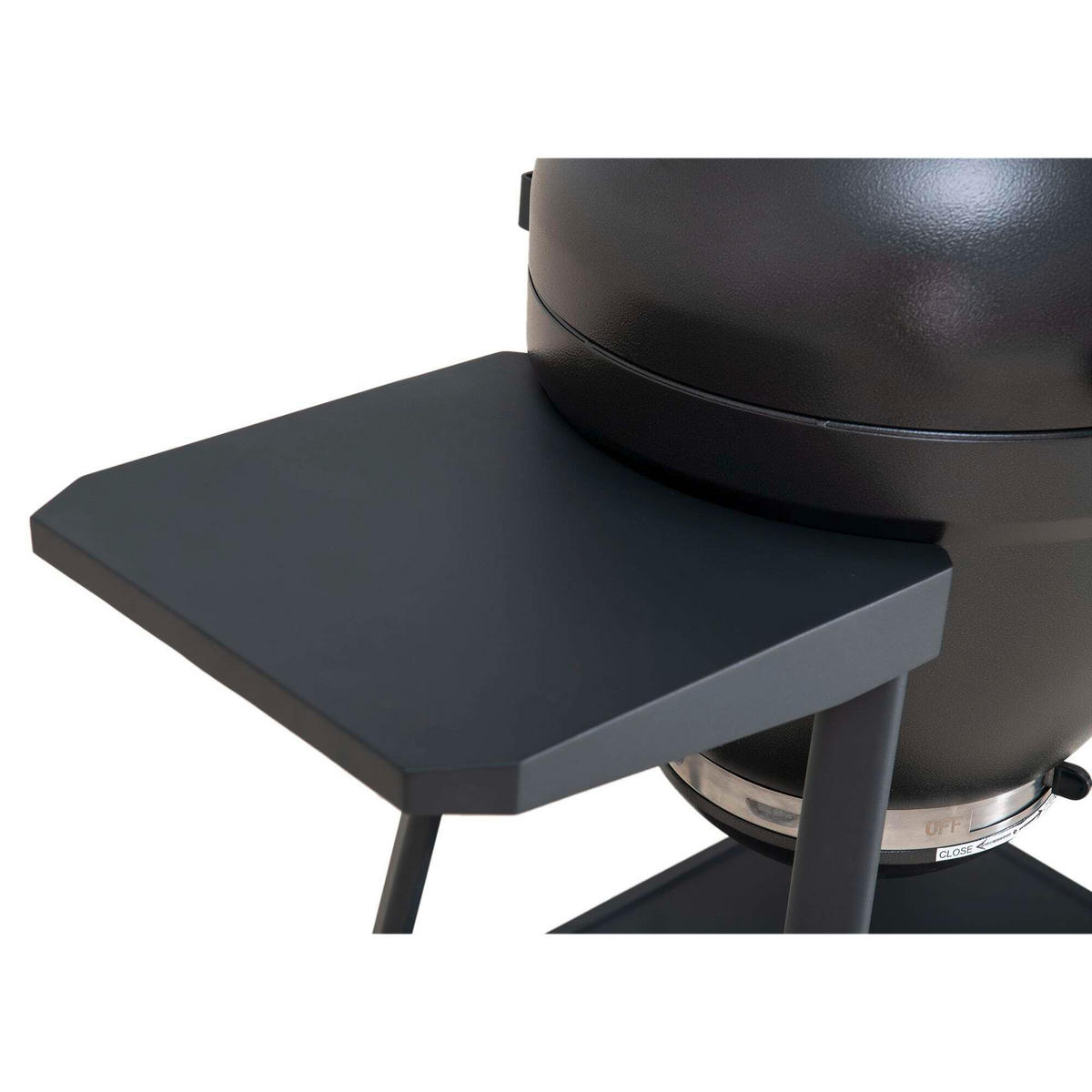 HOLZKOHLEGRILL - Schwarz, Basics, Metall (115/118/65cm) - Modante