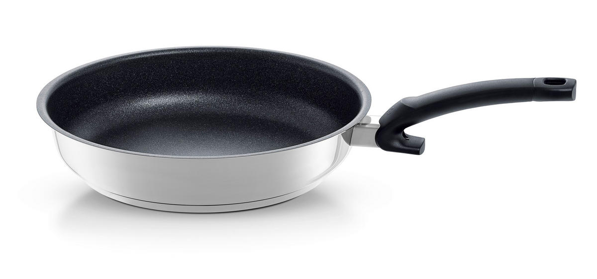 BRATPFANNE ADAMANT® PREMIUM 24 cm  - Silberfarben, Basics, Metall (24cm) - Fissler