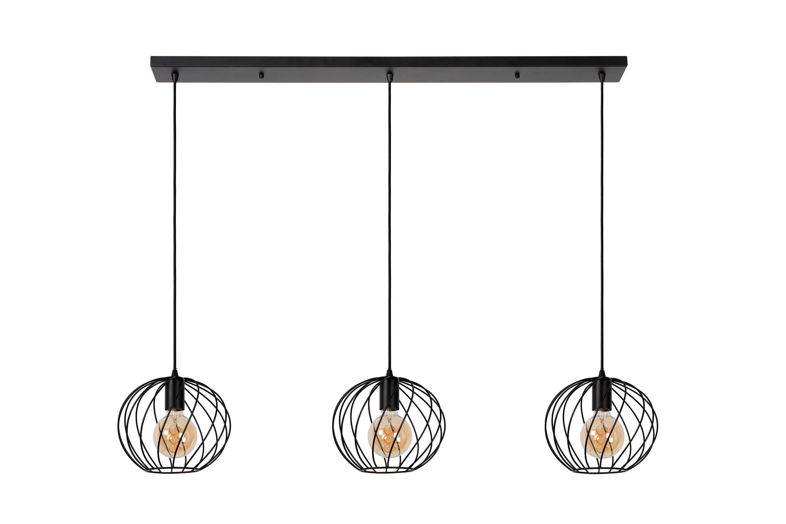 PENDELLEUCHTE DANZA 130/25/150 cm   - Design, Metall (130/25/150cm) - Lucide