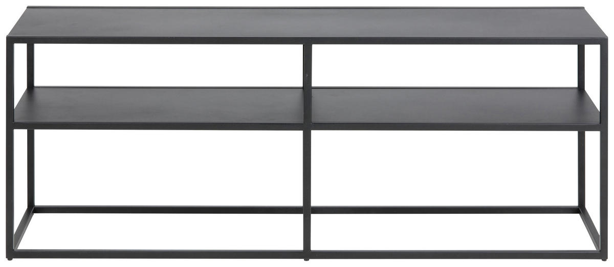 TV-ELEMENT - Schwarz, Trend, Metall (120/46/30cm) - MID.YOU