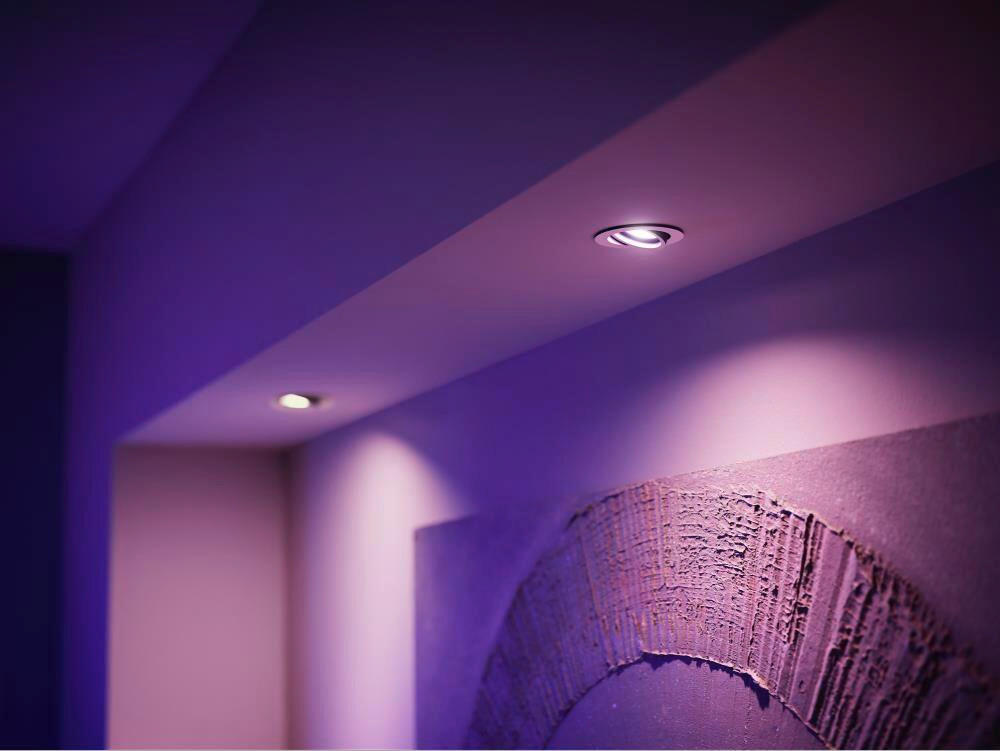 LED-LEUCHTMITTEL   GU10 4,2 W  - Weiß, Basics, Kunststoff (5/5,8cm) - Philips HUE