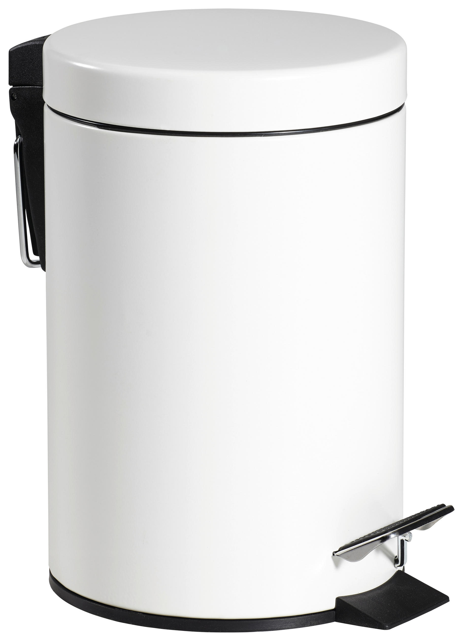 KOSMETIKEIMER 3 L - Schwarz/Weiß, Basics, Kunststoff/Metall (17/26cm) - Kela